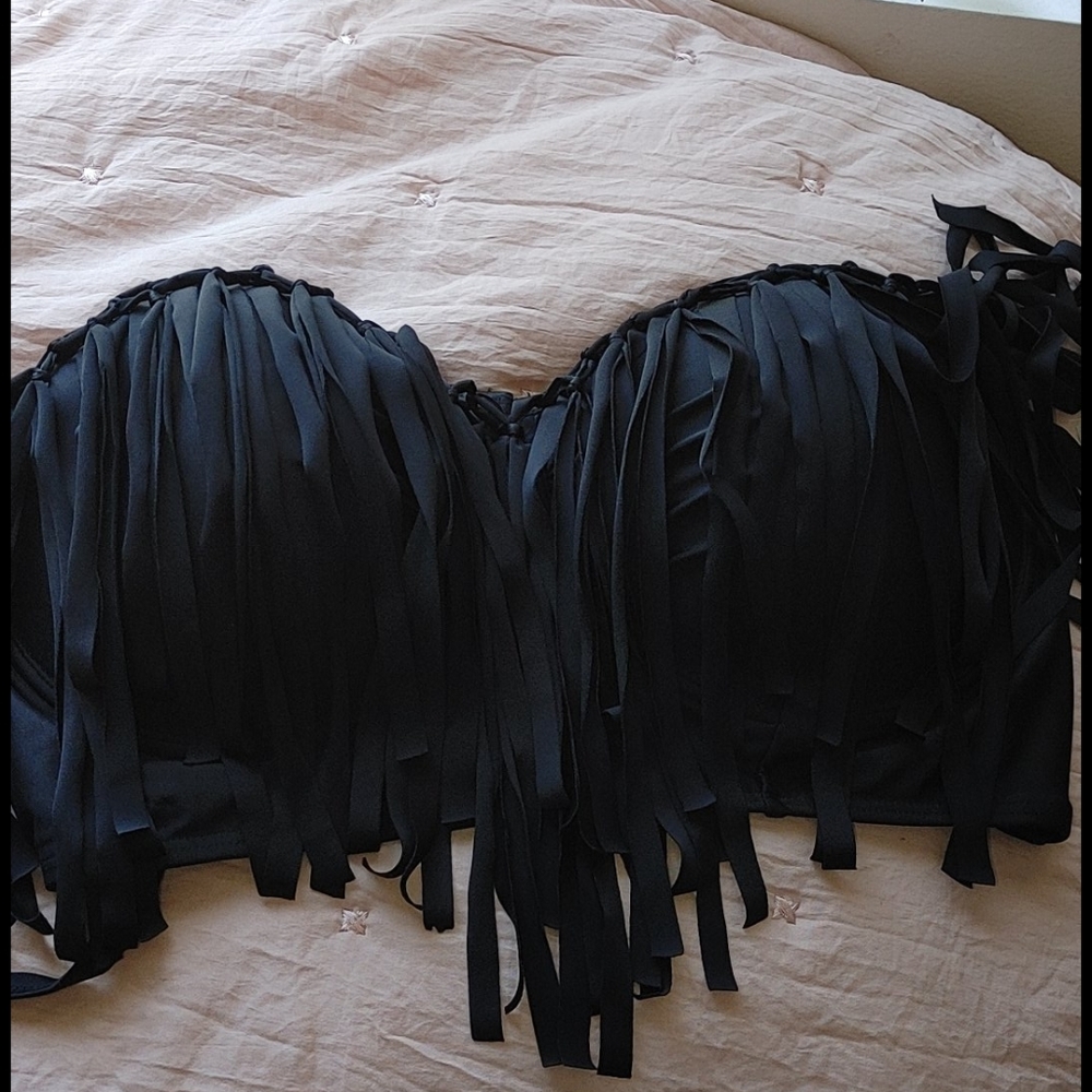 Forever 21 2x swim top - Black